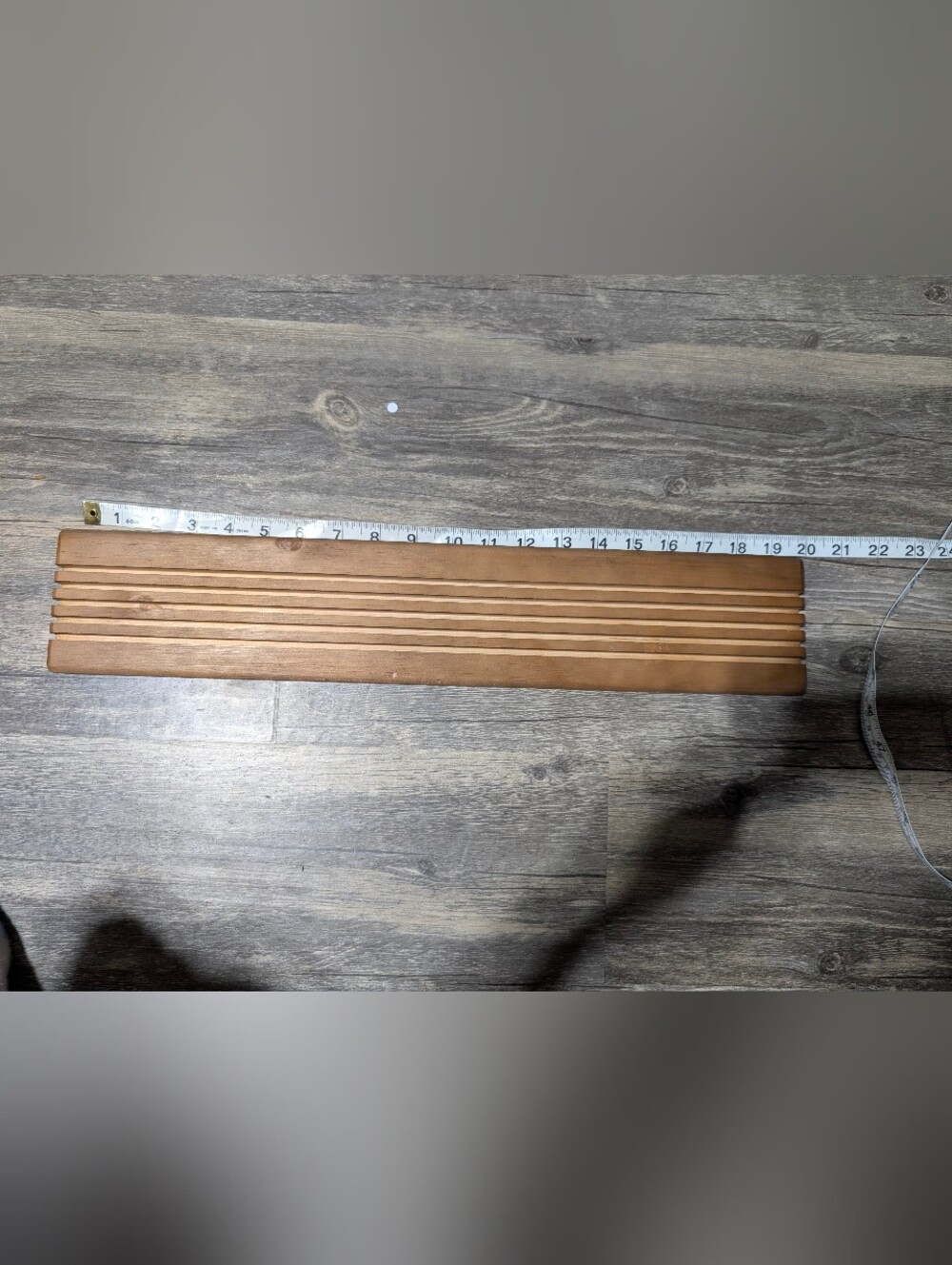 Wood Slot Ruler Organizer